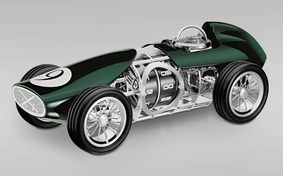 News: L'Epée 1839 Time Fast D8. 1950s Racing Cars Meet Swiss